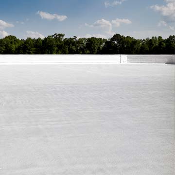 Spray foam roof